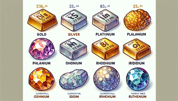 八大貴金屬的深層解析，絕對讓你意想不到！