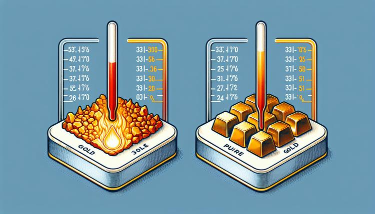 黃金純度如何影響其熔點？探討各純度黃金的熔點差異！